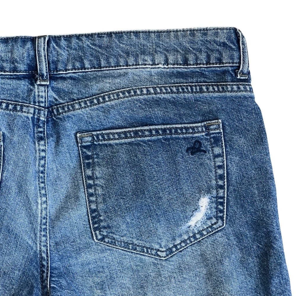 DL1961 Women’s Sz 29 Denim Shorts Cut Off Distressed Cotton Mid Rise - Picture 5 of 10